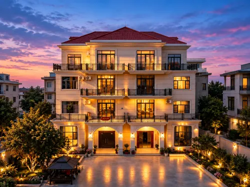 Meizhou Island HeMu (Mazu Ancestral Temple Branch) – 180° Ocean-View Homestay with Front-Row - Mountain view