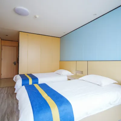 โรงแรมเฮลโล (ร้านสาขา ซูโจว สถานีรถไฟ ซูหนิงพลาซ่า) โรงแรมใกล้ถนนจื่อจิน