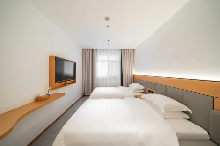 Dengba Inn(Shanghai Huajing Town Huafa Road Branch) Отели рядом с достопримечательностью «Xuhui District West Bund Nature Art Park»