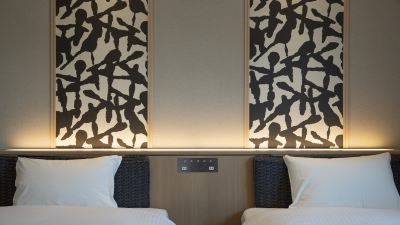 ツイン【禁煙】シャワーブースタイプ【眺望無し】 ホテルアベストグランデ京都清水の写真