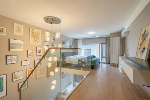 Qujianhai · Yueshang Loft Family Resort Hotel (Dalian Port East Fifth Street Venice Water City) - アパートメント