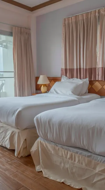 ห้องเตียงแฝด พร้อมวิวทะเล