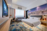 庭鉑灣智慧公寓（佛山樂從傢俱城店） 大樂購廣場附近的飯店