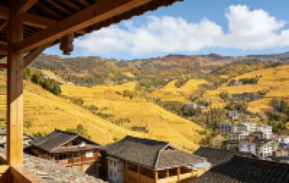 龍脊梯田金坑大寨丨一覽山禾飯店（千層天梯店）