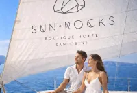 Sun Rocks Boutique Hotel | Caldera View Suites & Sunset Dining Experience - Beach