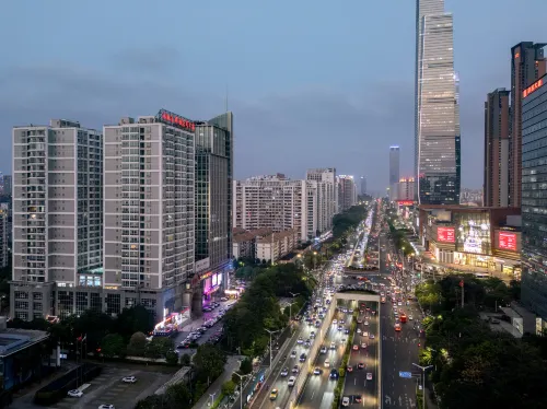Yongkai Chunhui Nanning Hotel (Nanning East Railway Station Vientiane City Subway Station) - balcone