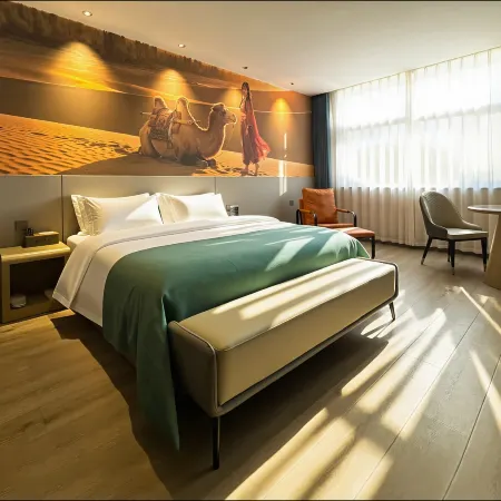Jingmen Loulan Hotel (Xuanhua Bus Station) Отели в г. Чжанцзякоу