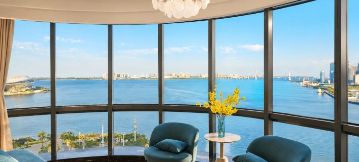 Yunqi Seaside Apartment (Zhanjiang Jinshawan) 잔장 호텔