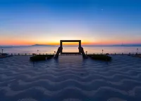 ラグジュアリー ブルー ホライゾン ホテル 威海（劉公島大相框） - マウンテンビュー
