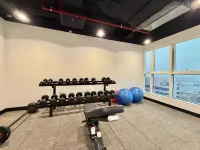 Luxury Apartment At Palette Al Zahiyah Tower Near Abu Dhabi Mall With Pool And Gym - ที่มีฟิตเนส