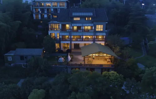 Anji Getianling · Pillow Hill · Bamboo Waves Cloud Retreat (Jiangnan Tianchi Lodge) - Haustierfreundliche
