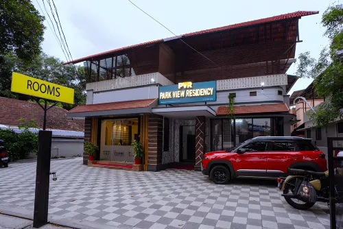 Park View Residency, Guest House Near Sree Padmanabhaswamy Temple - Bãi đậu xe