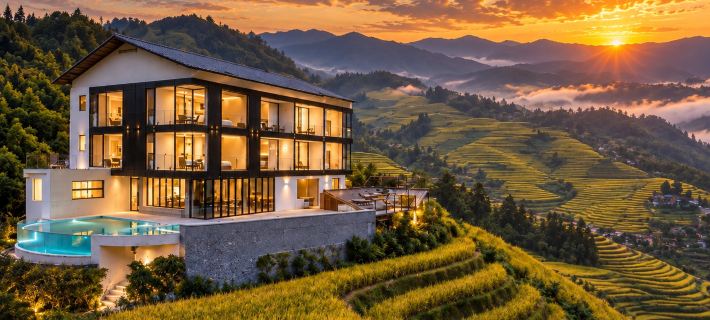 Yizhai (Longji Terraces View Inn) Hoteles en Longsheng