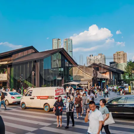 Qiujin Homestay (Chunxi Road and Taikouli  Branch) Отели рядом с достопримечательностью «Цзиньцзян»