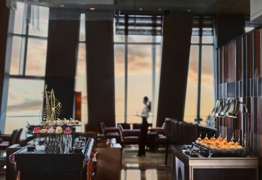 베이징 궈마오 호텔의 인피니티 수영장