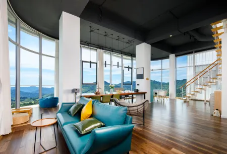 Huangshan Taiping Lake Landscape Impression Art Apartment Отели рядом с достопримечательностью «Dongtianwan Scenic Spot»