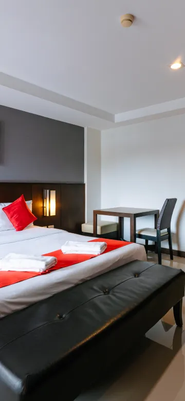 ห้องสแตนดาร์ด เตียงเดี่ยวหรือเตียงคู่