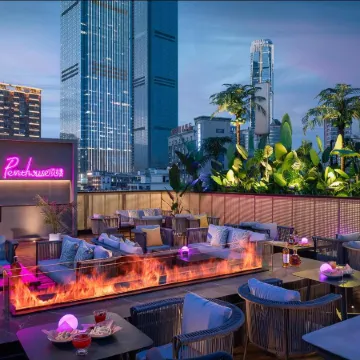 FUNGEE S Hotel (Wuyi Square, Huangxing Square Station, Changsha) Отели рядом с достопримечательностью «Orange Island»