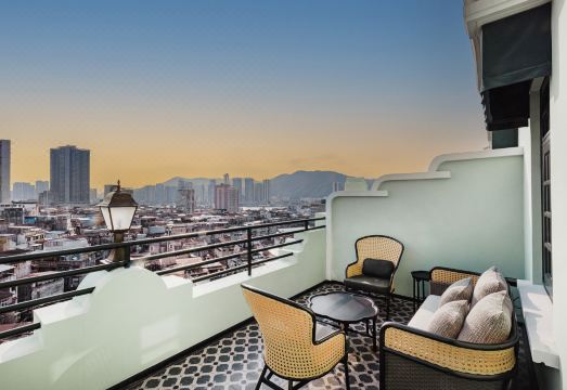 호텔 센트럴의 세나도 광장 근접 전경