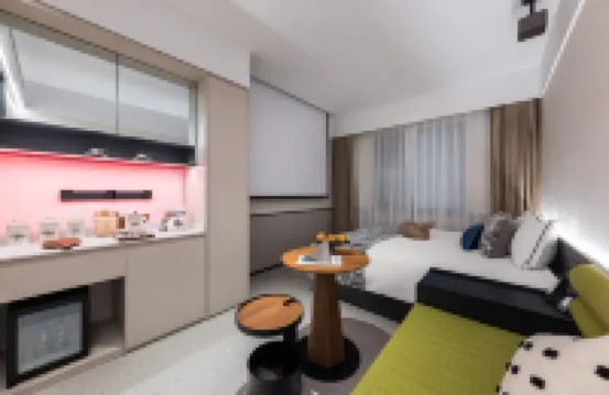 北京勁松地鐵站瑞貝庭公寓飯店