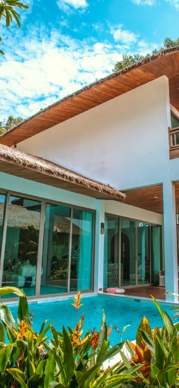 วิลล่าพูลติดสวน 2 ชั้น