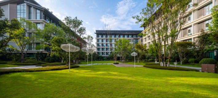 Tianfu International Hotel Complex Rongqing Courtyard Hotels in Jianyang