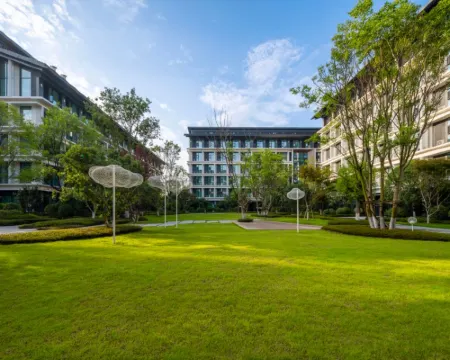 Tianfu International Hotel Complex Rongqing Courtyard Hotels in Jianyang