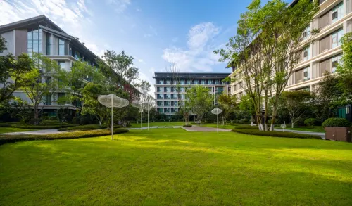 Tianfu International Hotel Complex Rongqing Courtyard Hotels in Jianyang