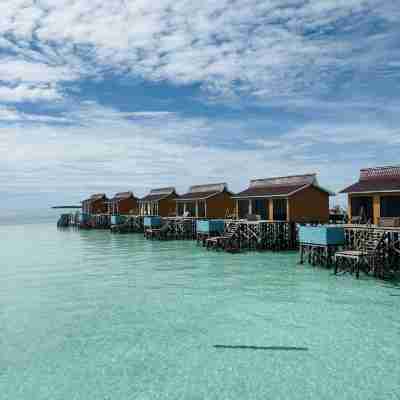 Moana Water Village Semporna Rooms