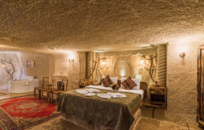 Cappadocia Ennar Cave Swimming Pool Hot & Spa