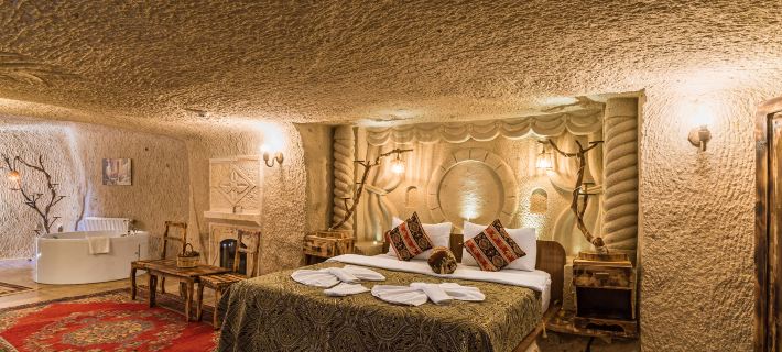 Cappadocia Ennar Cave Swimming Pool Hot & Spa Hotels in Nar Belediyesi