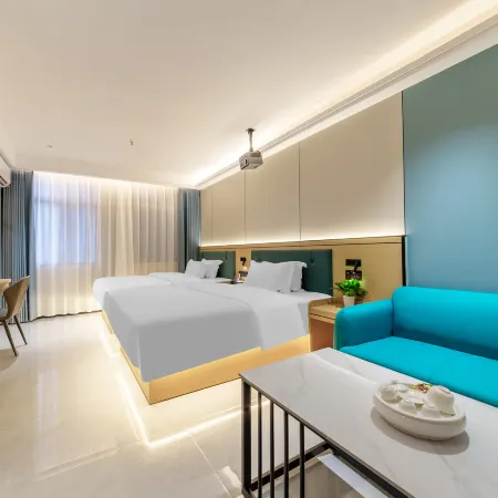 Meiji Zhixiang Apartment (Chaozhou Raoping) Отели в г. Жаопин