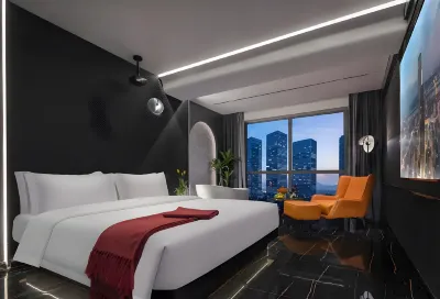 Mando Luxury Smart Audio-Visual Hotel (Weihai Huoju 8th Street International Coastal Baths) โรงแรมใน