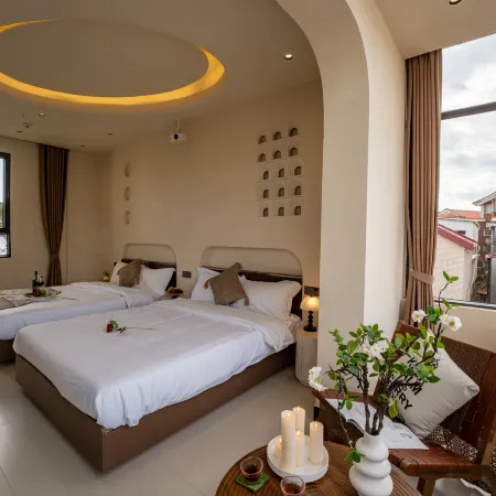 Floral Hotel·Zhifou · Roof Garden Terrace · Designer Villa (West Street)