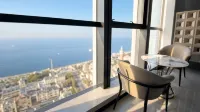 Dalian Snail Loft Ocean View Mansion (Donggang Metro Station, Oriental Water City Branch) - View biển