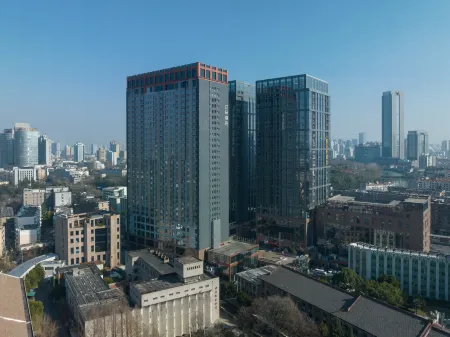 Atour Hotel Hefei Changjiang Road Zhixincheng Annongda Отели рядом с достопримечательностью «Xi Mountain Sceneic Area»