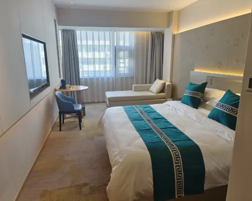 Guangshan Qixing Lake Wedding Theme Hotel Hotels in Guangshan