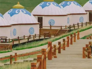 Wulan Mountain Scenic Spot Visitor Center, Hexiantou Town, Erguna, Inner Mongolia, China