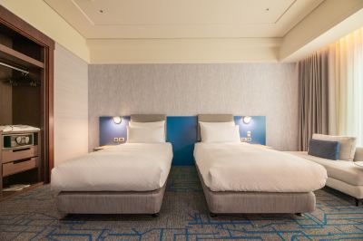 デラックス ツインルーム ミラマーガーデン台北の写真