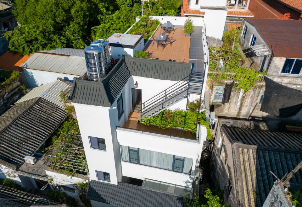 Mingxilou Inn의 깨끗한 객실 모습