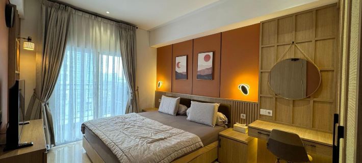 Podomoro City Deli Medan Tower Empire - Japandi Style - 87m - Premium Apartment Hotels in Medan