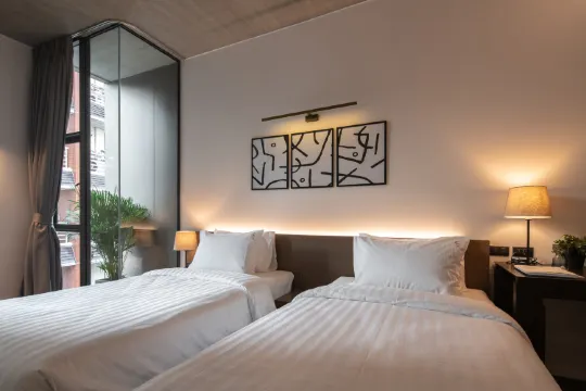 ห้องดีลักซ์ เตียงเดี่ยว 2 เตียง