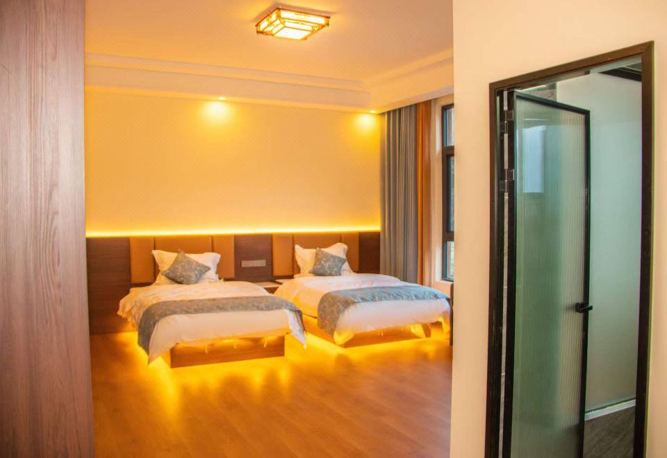 아늑한 객실 내부