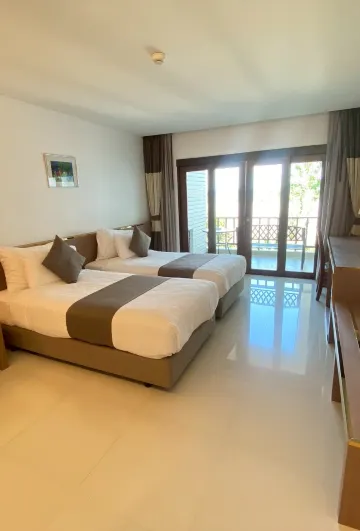 ห้องดีลักซ์เตียงแฝด