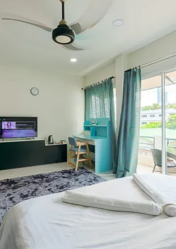 ห้องพักพร้อมวิวเมือง