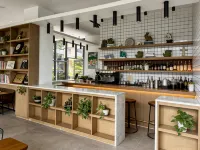 Yuhuayuan Design Hotel (Haizhou Meilan Airport Hongzhou Jiangshan) - bar