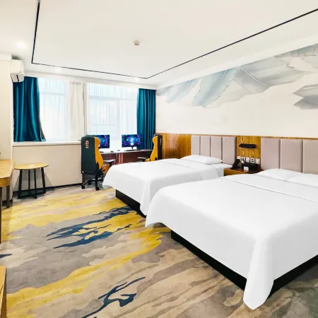 Yaxin E-sports Hotel (Dezhou Qihe Wanda Plaza Branch)