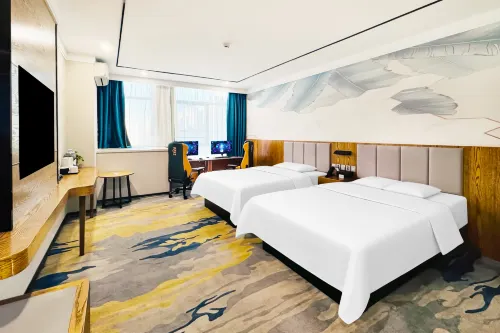 Yaxin E-sports Hotel (Dezhou Qihe Wanda Plaza Branch)