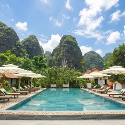 MOC AN VILLAGE TAM COC Hoteles cerca de Cuevas de Tam Coc