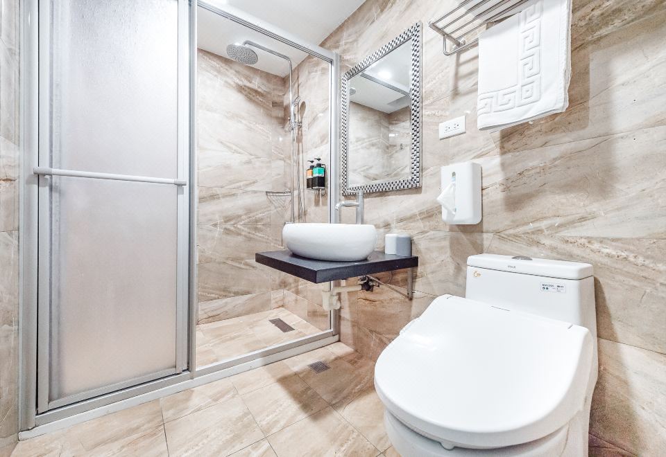 시 레지던스의 깔끔한 객실 모습